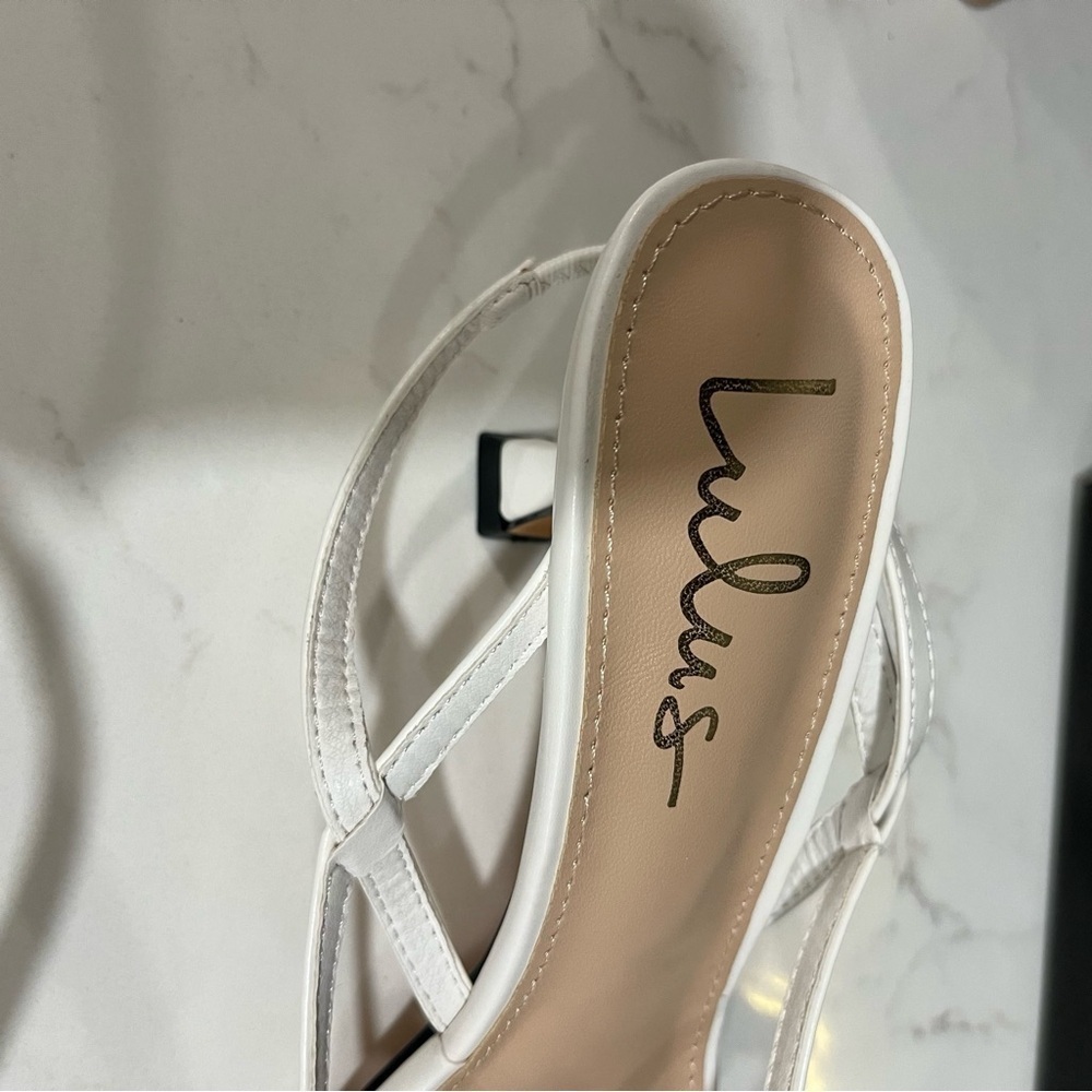 Elegant White Strappy Heels Lulus - Picture 8 of 10